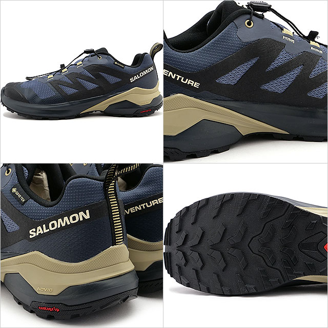  SALOMON ˡ åɥ٥㡼 ƥå [L47526000 SS25] X-ADVENTURE GTX   ȥɥ ȥ쥤 塼 GRISAILLE/BLACK/SLATE-GREEN 谷Ź