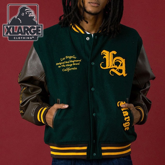 エクストララージ XLARGE バーシティジャケット [101254021004 FW25