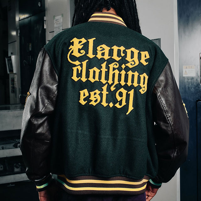エクストララージ XLARGE バーシティジャケット [101254021004 FW25
