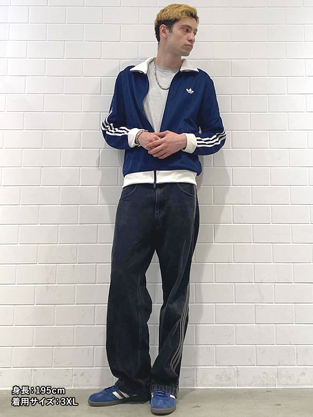 adidas originals アディダス クラシックトラックトップ　ネイビー adidas（アディダス） ジャージ adidas CLASSIC TRACK TOP
