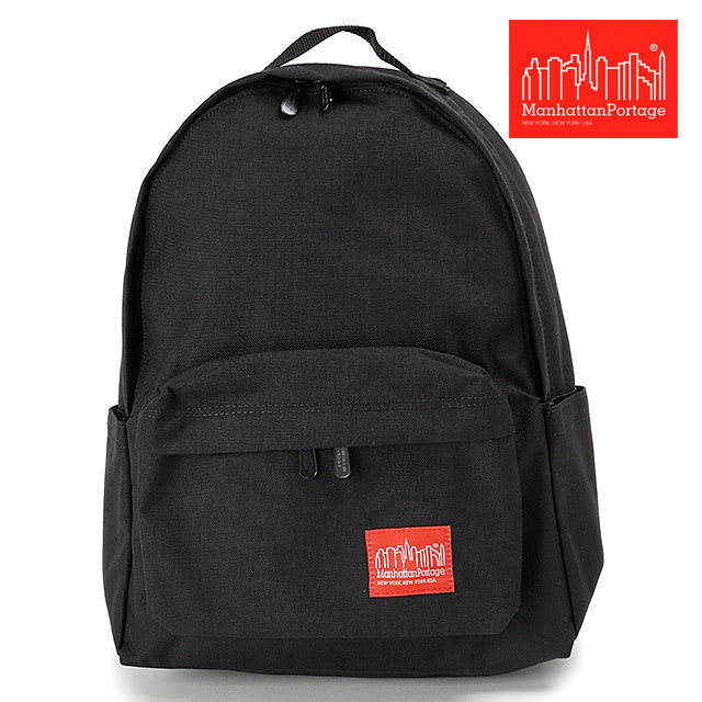 ޥϥåݡơ Manhattan Portage ӥååץХåѥå JR2 å [MP1210JR2 SS22] BIG APPLE BACKPACK JR2 󥺡ǥ  ǥѥå BLACK