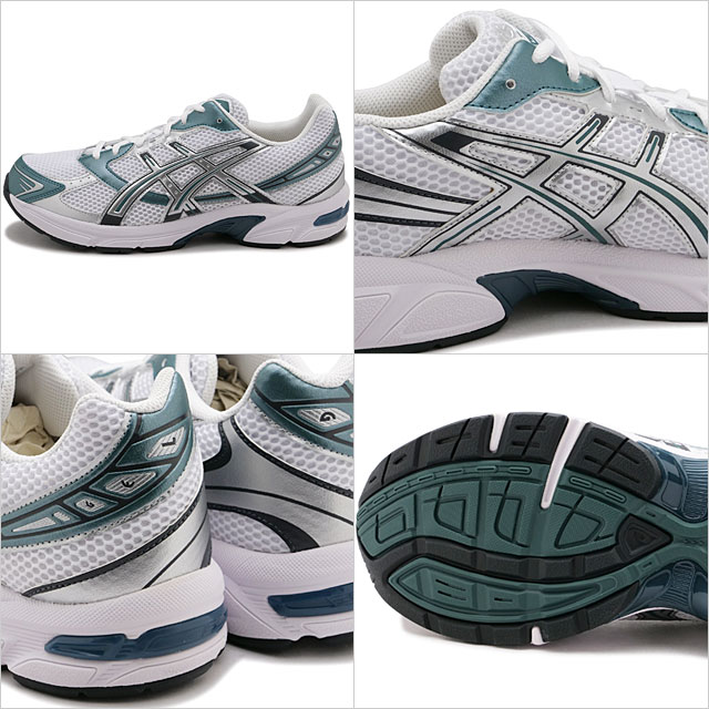 å ݡĥ ASICS SportStyle ˡ 1130 [1201A256.121 FW24] GEL-1130   ˥󥰥塼 ȥɥ WHITE/DARK-NEPTUNE