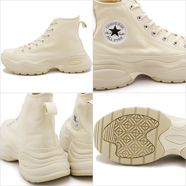 40OFFSALEۥС CONVERSE ˡ 륹  ȥ졼ʡ HI [31313150 HO24] ALL STAR R SURGETRAINER HI ǥ  ϥå 塼  ECRU 谷Źts