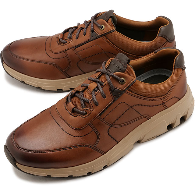 50OFFSALEۥåݡ ROCKPORT Хɥå Х [CJ3055 ] REBOUNDX UBAL  ӥͥ塼 󥰥塼 ׷ NEW-BROWN-LEA TAN-HAVANE 谷Źts