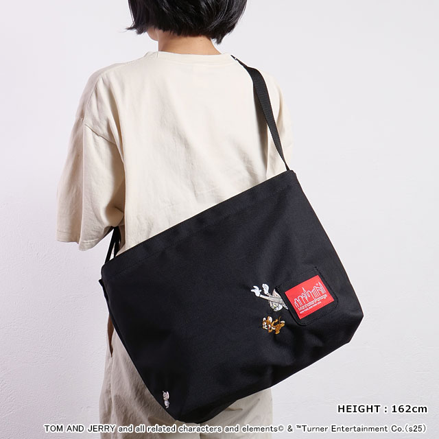 ޥϥåݡơ Manhattan Portage ꥢӥ塼Хå Хåݥå ȥȥ꡼ 85ǯ [MP1482BPTJ85TH SS25] CLEARVIEW SHOULDER BAG BACK POCKET TOM AND JERRY 85TH  Хå Black 谷Ź