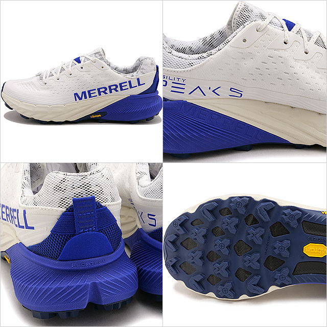 30OFFSALEۥ MERRELL ˡ ƥԡ 5 [J068329] M AGILITY PEAK 5   ȥ쥤˥󥰥塼 ȥɥ CHALK/SAPPHIRE 谷Źts