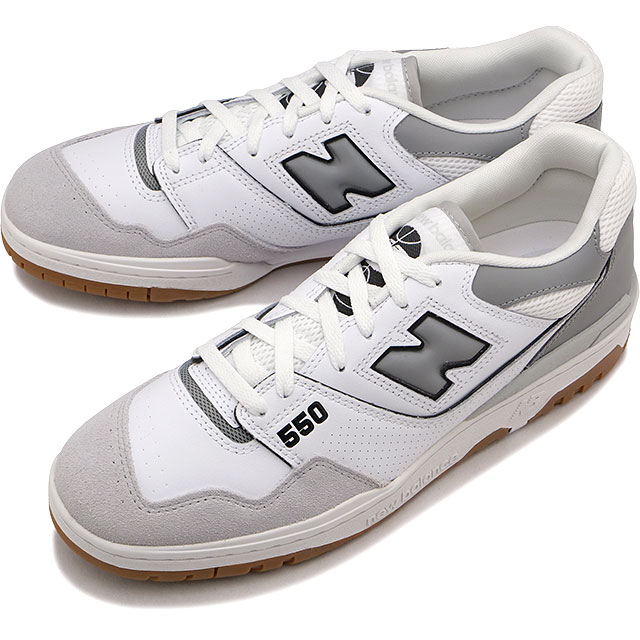 40OFFSALEۥ˥塼Х NEWBALANCE ˡ BB550 [BB550ESC SS24] 󥺡ǥ  D磻 WHITE/GRAYs