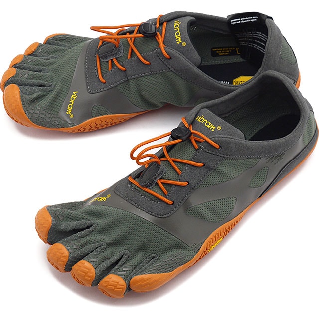 ̵ۥӥ֥ե֥ե󥬡 Vibram FiveFingers  5ܻإ塼 [21M0701 ] M KSO EVO ȥ졼˥ եåȥͥ  奢 Grey/Orange  졼