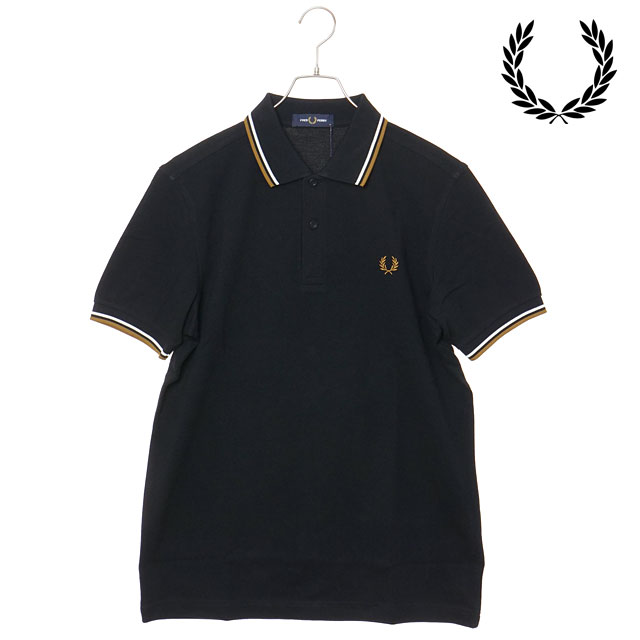 フレッドペリー FRED PERRY ポロシャツ メンズ ツインティップド