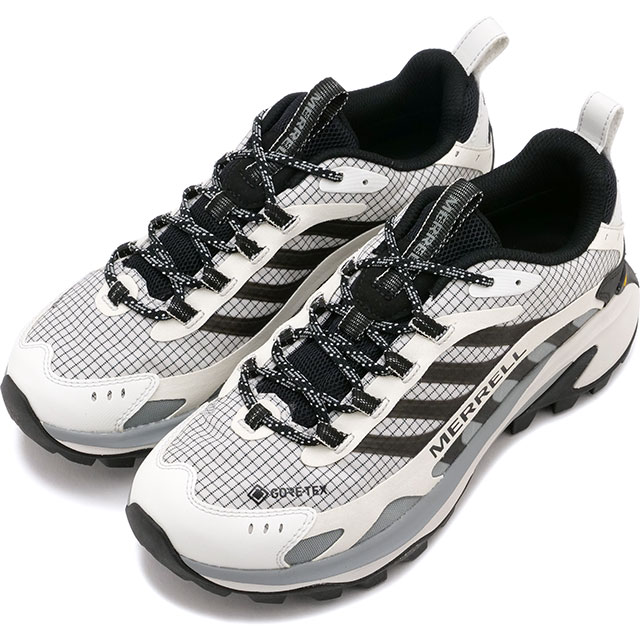 30%OFF/SALEۥ MERRELL ȥå󥰥塼 ⥢ ԡ2 ƥå [J038518] W MOAB SPEED 2 GORE-TEX ǥ  ˡ ɿ ȥɥ ASH/BLACK 谷Źs