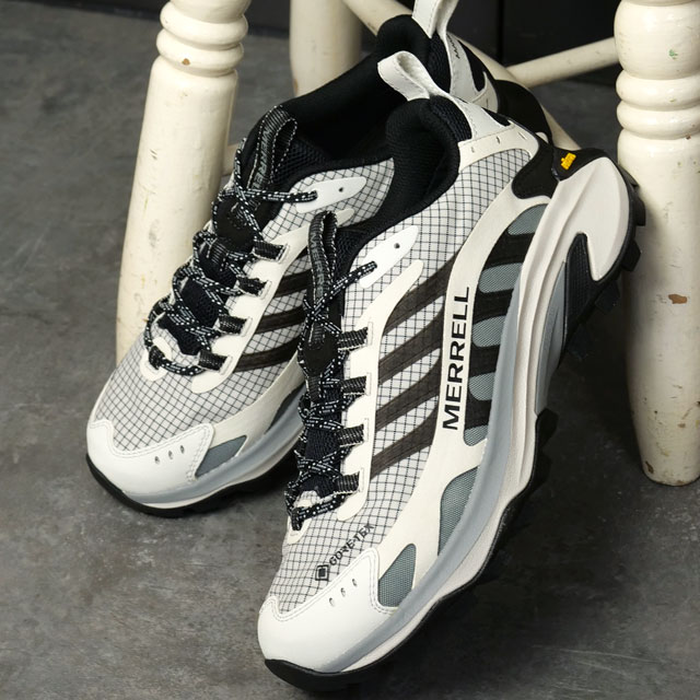 30%OFF/SALEۥ MERRELL ȥå󥰥塼 ⥢ ԡ2 ƥå [J038518] W MOAB SPEED 2 GORE-TEX ǥ  ˡ ɿ ȥɥ ASH/BLACK 谷Źs