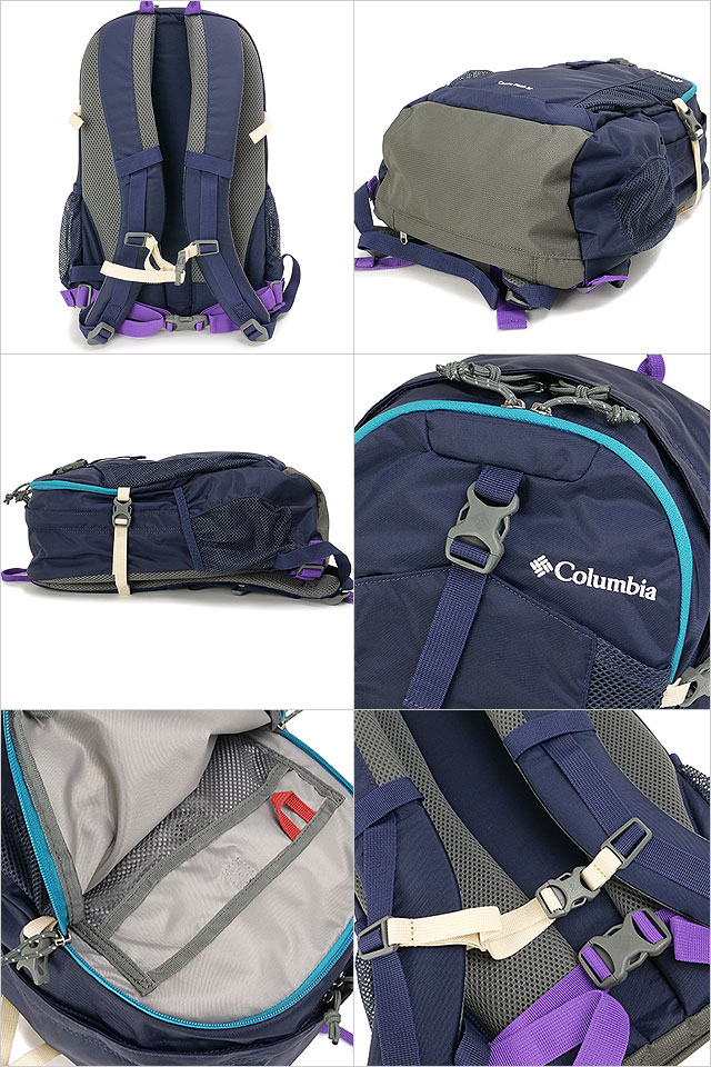 コロンビア Columbia キャッスルロック20LバックパックII [PU8663-464 FW25] Castle Rock 20L Backpack II メンズ・レディース 鞄 リュック デイパック アウトドア Collegiate-Navy 正規取扱店