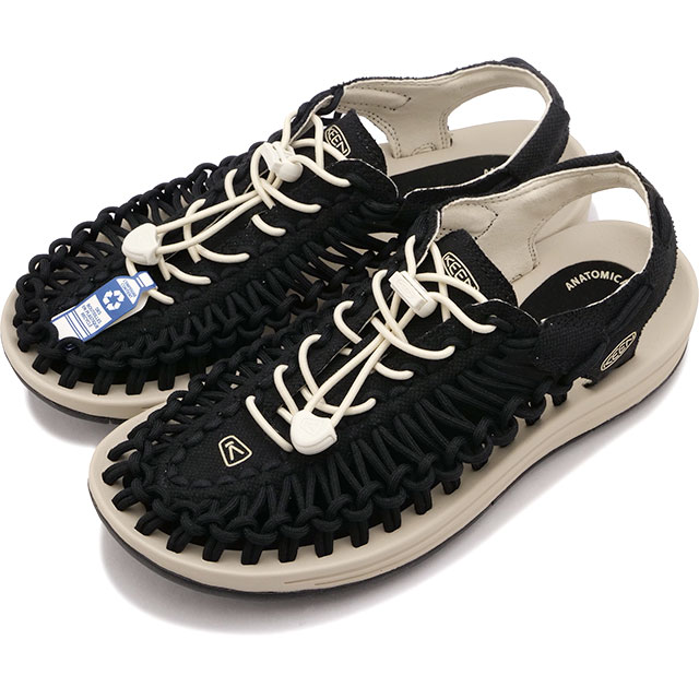 ̵ۥ KEEN ǥ  ˡ Х [1028565 SS24] W UNEEK CANVAS   ȥɥ Black/Birch