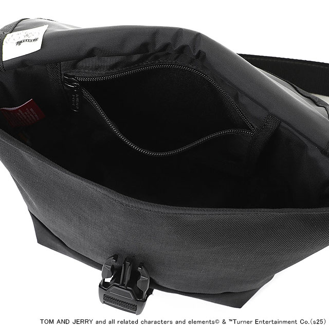 ޥϥåݡơ Manhattan Portage ʥå󥸥㡼ХåXXS եåץåѡݥå ȥȥ꡼ 85ǯ [MP1603FZPTJ85TH] NYLON MESSENGER BAGXXSFLAP ZIPPER POCKET TOM AND JERRY 85TH   Black 谷Ź