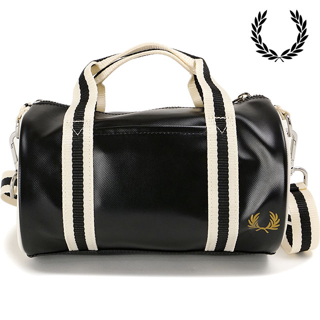 フレッドペリー FRED PERRY クラシックミニバレルバッグ [L9256-D57