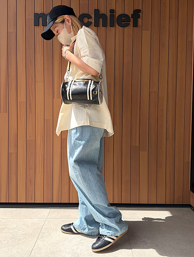 フレッドペリー FRED PERRY クラシックミニバレルバッグ [L9256-D57