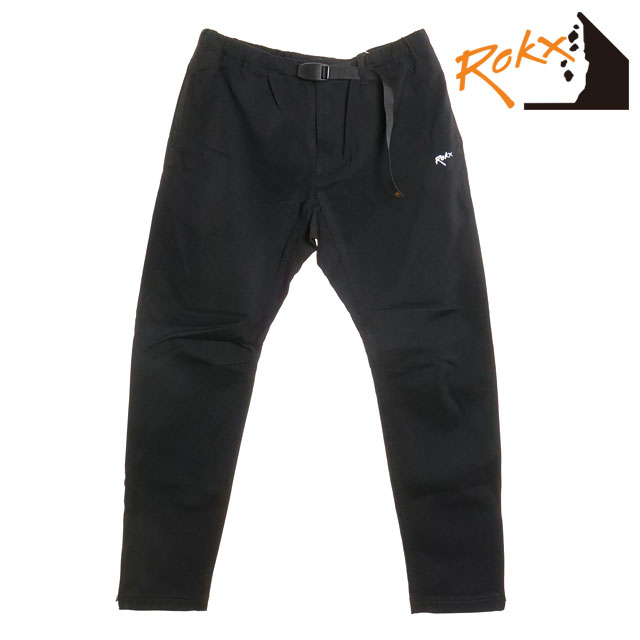 ̵ۥå ROKX  饤ȥȥåѥ [RXMS191012 SS24] LIGHT TREK PANT ܥȥॹ 󥰥ѥ 饤ߥ󥰥ѥ ȥåǺ BLACK