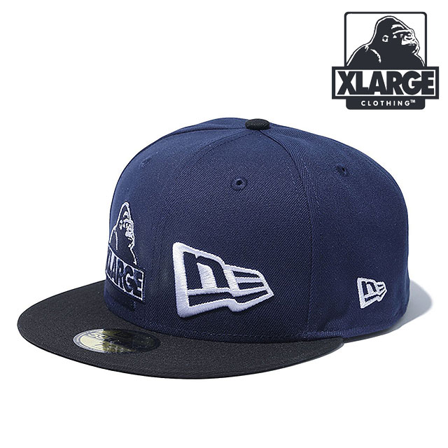 エクストララージ XLARGE ニューエラ ツートーンミックスロゴ