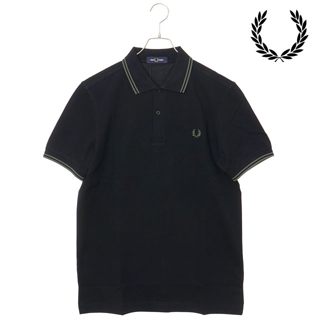 フレッドペリー FRED PERRY ポロシャツ メンズ ツインティップド