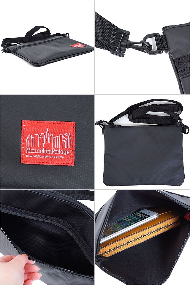 ̵ۥޥϥåݡơ Manhattan Portage ޥå PVC Хå Matte Vinyl Shoulder Bag 󥺡ǥ [MP1084MVL SS18]