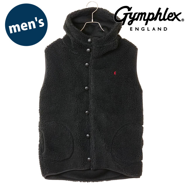GYMPHLEX ジムフレックス　ボア　ベスト ジムフレックス Gymphlex ボアフーデッドベスト [#J-1069 BOA FW25