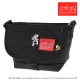 ޥϥåݡơ Manhattan Portage ʥå󥸥㡼ХåSM եåץåѡݥå ȥȥ꡼ 85ǯ [MP1605JRFZPTJ85TH] NYLON MESSENGER BAGSMFLAP ZIPPER POCKET TOM AND JERRY 85TH   Black 谷Ź