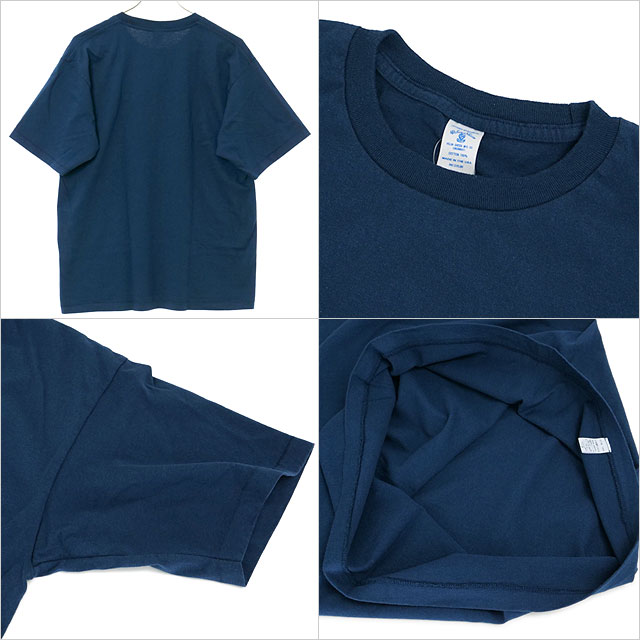 SALEۥ٥Х VELVA SHEEN 1ѥå 硼ȥ꡼ 롼ͥå T [162319 SS25] 1PAC S/S C/N TEEMADE IN USA  ꥫ ȥåץ ̵Tee NAVY ڥ᡼ 谷Źts