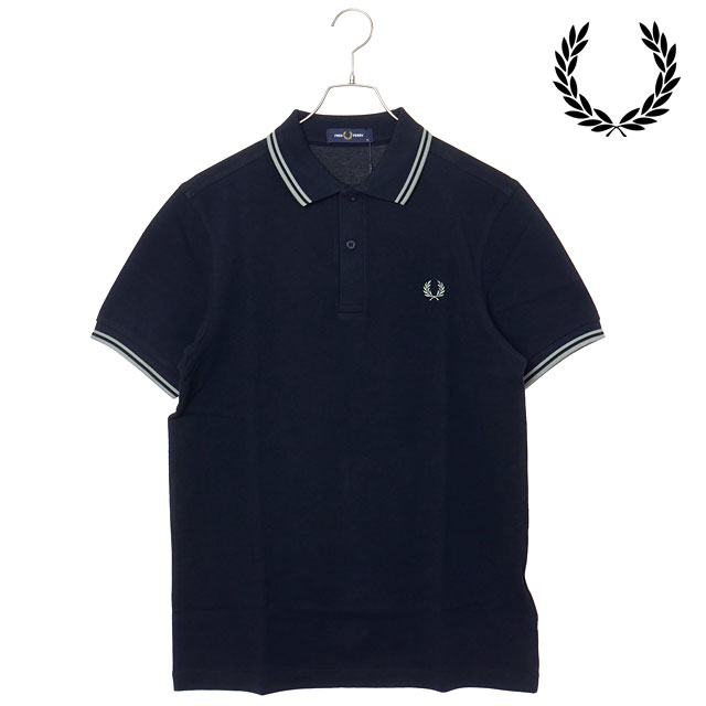 フレッドペリー FRED PERRY ポロシャツ メンズ ツインティップド
