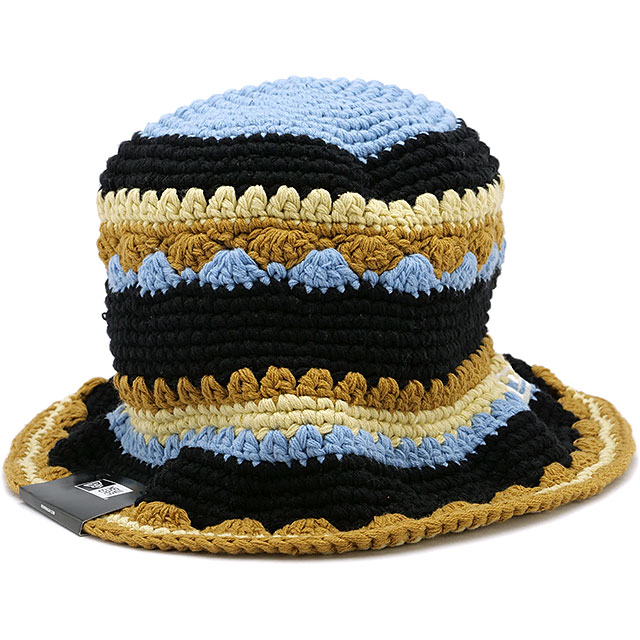 ニューエラ NEW ERA コラボハット クロシェニット 一ツ山佳子