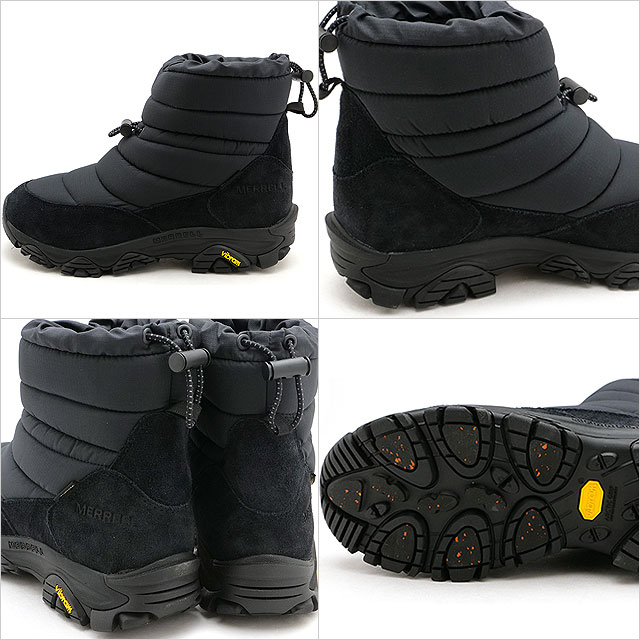 MERRELL ֡ ɥѥå3   ȡ ץ롼 [J5006763 FW24] U COLDPACK 3 ZERO THERMO TALL WP 󥺡ǥ  Ρ֡ ɿɳ BLACK