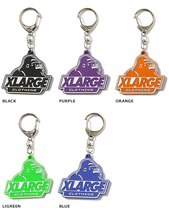 ȥ顼 XLARGE ƥå OG  [101231054005 FW23SPOT] SLANTED OG KEYCHAIN å顼 x-large ۥڥ᡼