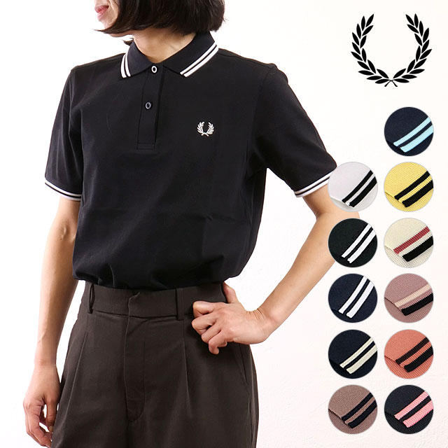 եåɥڥ꡼ FRED PERRY ݥ ĥ ƥåץ եåɥڥ꡼ [G3600] TWIN TIPPED FRED PERRY SHIRT ǥ ȥåץ Ⱦµ åȥԥ Ź㥪 谷Ź