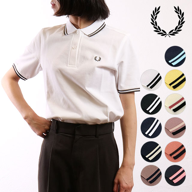 եåɥڥ꡼ FRED PERRY ݥ ĥ ƥåץ եåɥڥ꡼ [G3600] TWIN TIPPED FRED PERRY SHIRT ǥ ȥåץ Ⱦµ åȥԥ Ź㥪 谷Ź