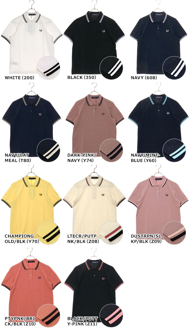 ̵ۥեåɥڥ꡼ FRED PERRY ǥ ĥ ƥåץ եåɥڥ꡼ [G3600 SS24] TWIN TIPPED FRED PERRY SHIRT ȥåץ Ⱦµ  ݥ