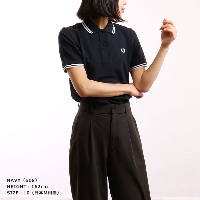 եåɥڥ꡼ FRED PERRY ݥ ĥ ƥåץ եåɥڥ꡼ [G3600] TWIN TIPPED FRED PERRY SHIRT ǥ ȥåץ Ⱦµ åȥԥ Ź㥪 谷Ź