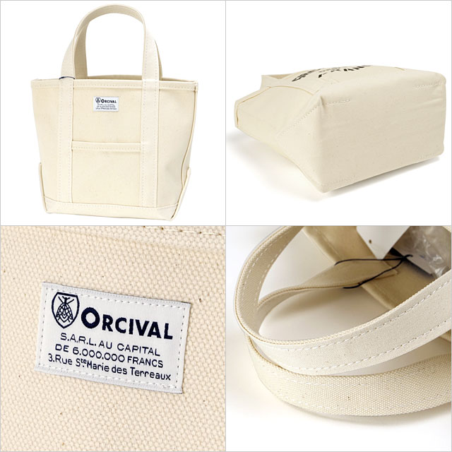 オーシバル ORCIVAL プリントトートバッグ スモール [OR-H0361-KWC