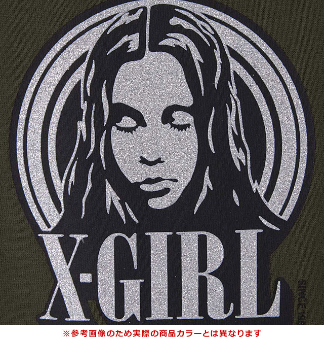 エックスガール X-girl レディース グリッターサークル バック