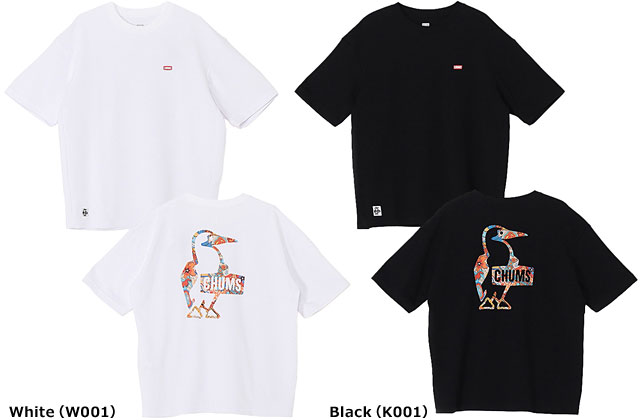 ドラミclap Camo_ClapTee＆Sticker Tee2点セット チャムス CHUMS ヒッピートリップ ブービーロゴTシャツ [CH01