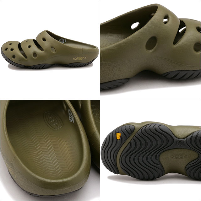 Ǹꥹƥåѥåץ쥼ȡ̵ۡۥ KEEN   襮 [1028524 SS24] M YOGUI  å  ȥɥ Dark-Olive/Dark-Olive