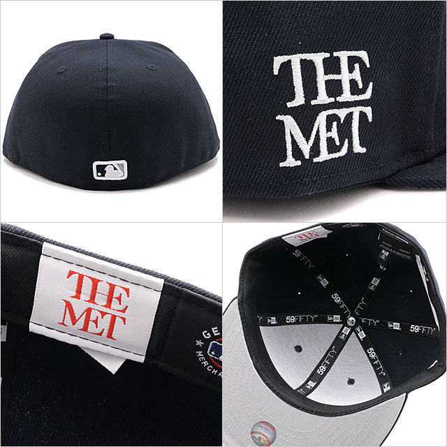 ニューエラ　キャップ　TheMet　メトロポリタン美術館　コラボ　59FIFTY NEW ERA ニューエラ ユニセックス キャップ 帽子 メトロポリタン