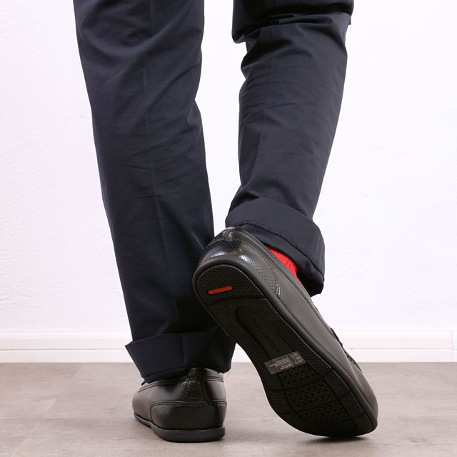ロックポート　ブラック ロックポート ROCKPORT メンズ スリッポン マルコム スリップ