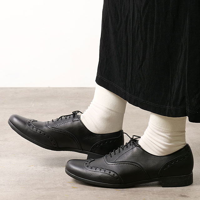 ̵ۥȥ٥륷塼 Х 祻 TRAVEL SHOES by chausser ǥ 󥰥å 졼åץ塼 [TR-004 ] Wing tip shoes   ɿ ӥ֥ॽ ֥å BL