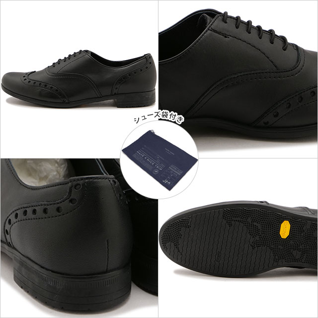 ̵ۥȥ٥륷塼 Х 祻 TRAVEL SHOES by chausser ǥ 󥰥å 졼åץ塼 [TR-004 ] Wing tip shoes   ɿ ӥ֥ॽ ֥å BL