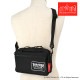ޥϥåݡơ Manhattan Portage 祬Хå å㡼 [MP1404LEPTHRASHER FW24] Jogger Bag Embroidered Patch THRASHER 󥺡ǥ  Хå  Black