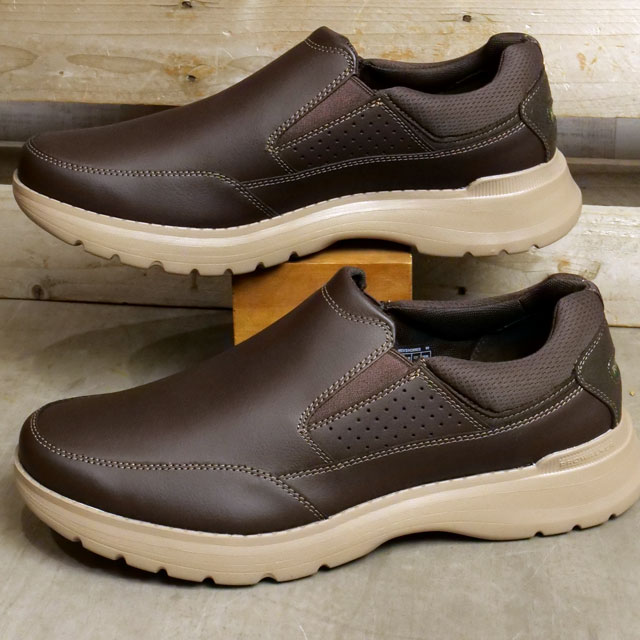 【SALE】ロックポート ROCKPORT PW6000 スリッポン [CJ1213 ] PW 6000 SLIP ON メンズ ビジネスシューズ ウォーキングシューズ 軽量 革靴 BROWN-LEA【ts】 正規取扱店