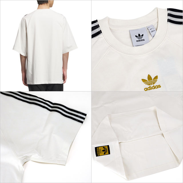 S【新品/即日発送OK】adidas オリジナルス レディース Tシャツ3 白 adidas Originals 2026春夏新作 アディダス メンズ レディース 長袖 T