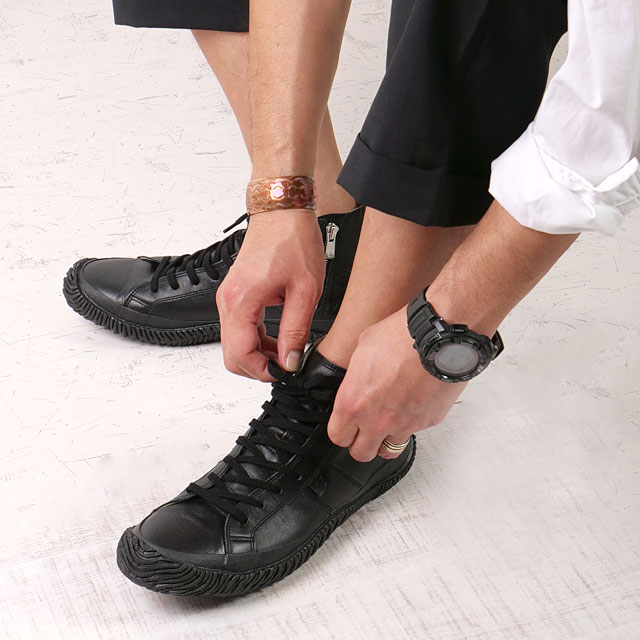 返品送料無料】スピングル SPINGLE スニーカー ハイカット [SP443-05