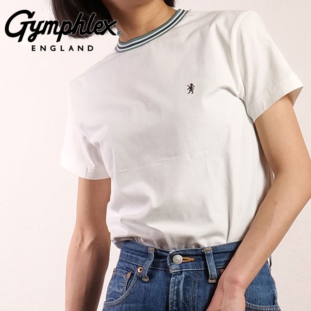 SALE】ジムフレックス Gymphlex クルーネック ニットライン T