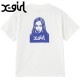 å X-girl ե 硼ȥ꡼T [105252011024 SU25] FACE S/S TEE ǥ ȥåץ Ⱦµ xgirl WHITE ۥ磻  ڥ᡼ 谷Ź