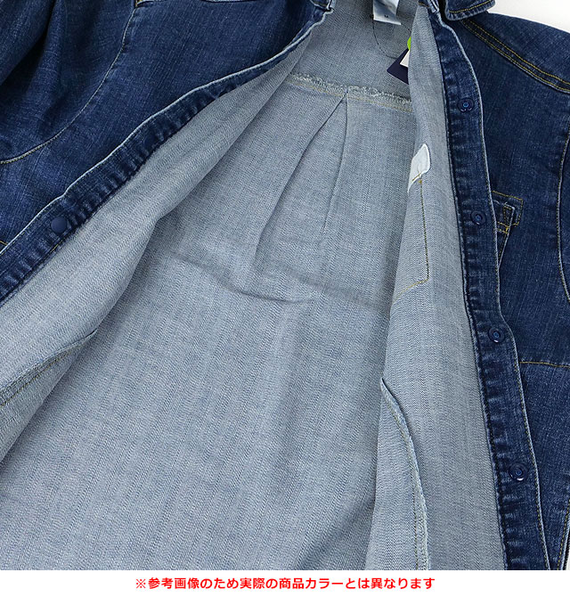 ジムマスター GYM MASTER メンズ 10oz ストレッチデニム シャツJKT